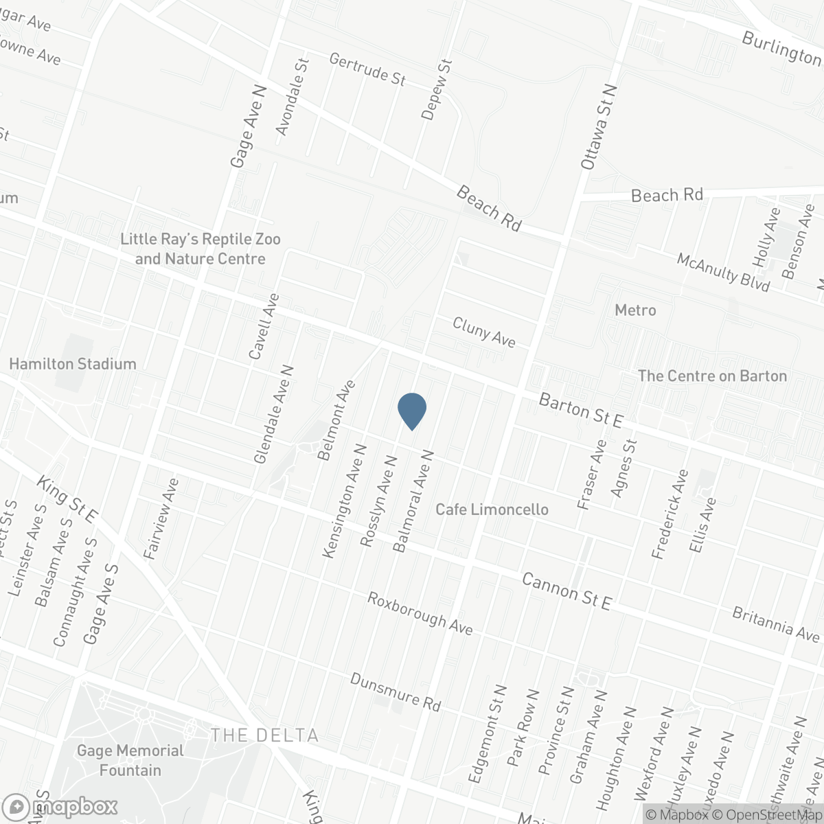 250 ROSSLYN Avenue N, Hamilton, Ontario L8L 7R1